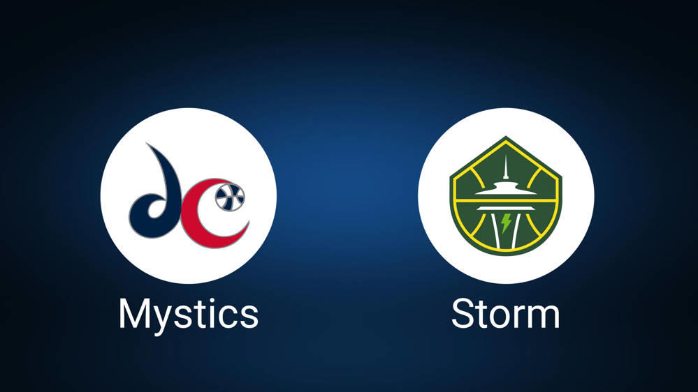 Where to Watch Washington Mystics vs. Seattle Storm on TV or Streaming Live - Monday, August 26