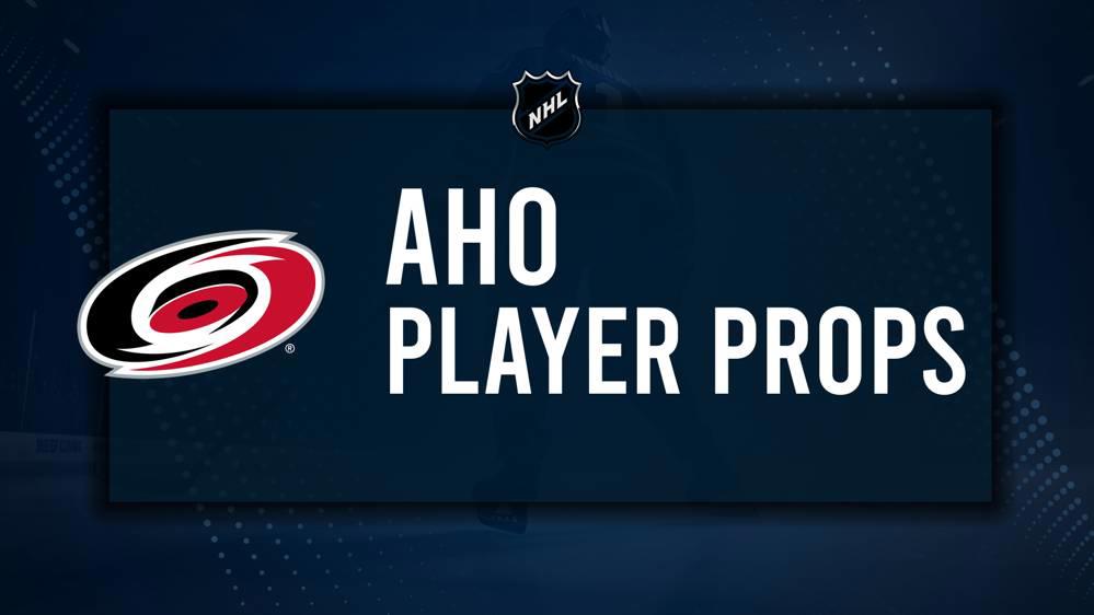 Sebastian Aho Player Prop Bets for the Hurricanes vs. Panthers Game - November 29