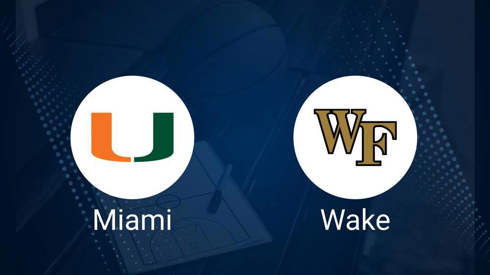 Miami (FL) vs. Wake Forest Basketball Tickets - Saturday, January 11