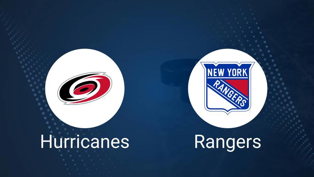 Hurricanes vs. Rangers Injury Report Today - January 28
