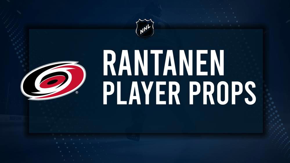 Mikko Rantanen Player Prop Bets for the Hurricanes vs. Rangers Game - January 28