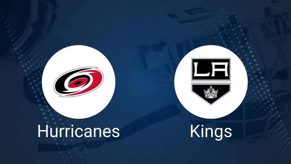 Where to Watch Carolina Hurricanes vs. Los Angeles Kings on TV or Streaming Live - February 1