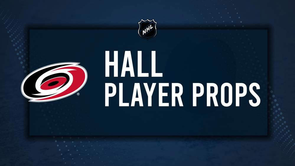 Taylor Hall Player Prop Bets for the Hurricanes vs. Maple Leafs Game - February 22
