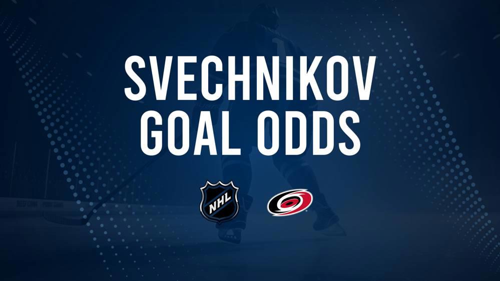 Will Andrei Svechnikov Score a Goal Against the Jets on February 4?