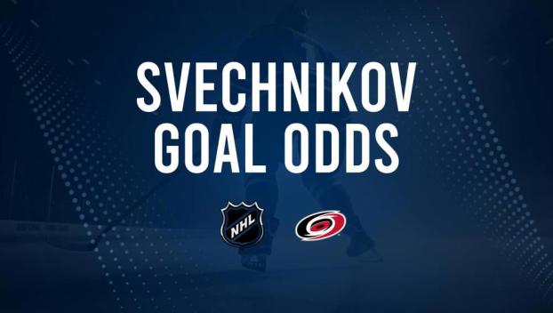 Will Andrei Svechnikov Score a Goal Against the Sabres on February 27?