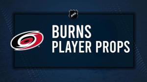 Brent Burns Player Prop Bets for the Hurricanes vs. Flames Game - March 2